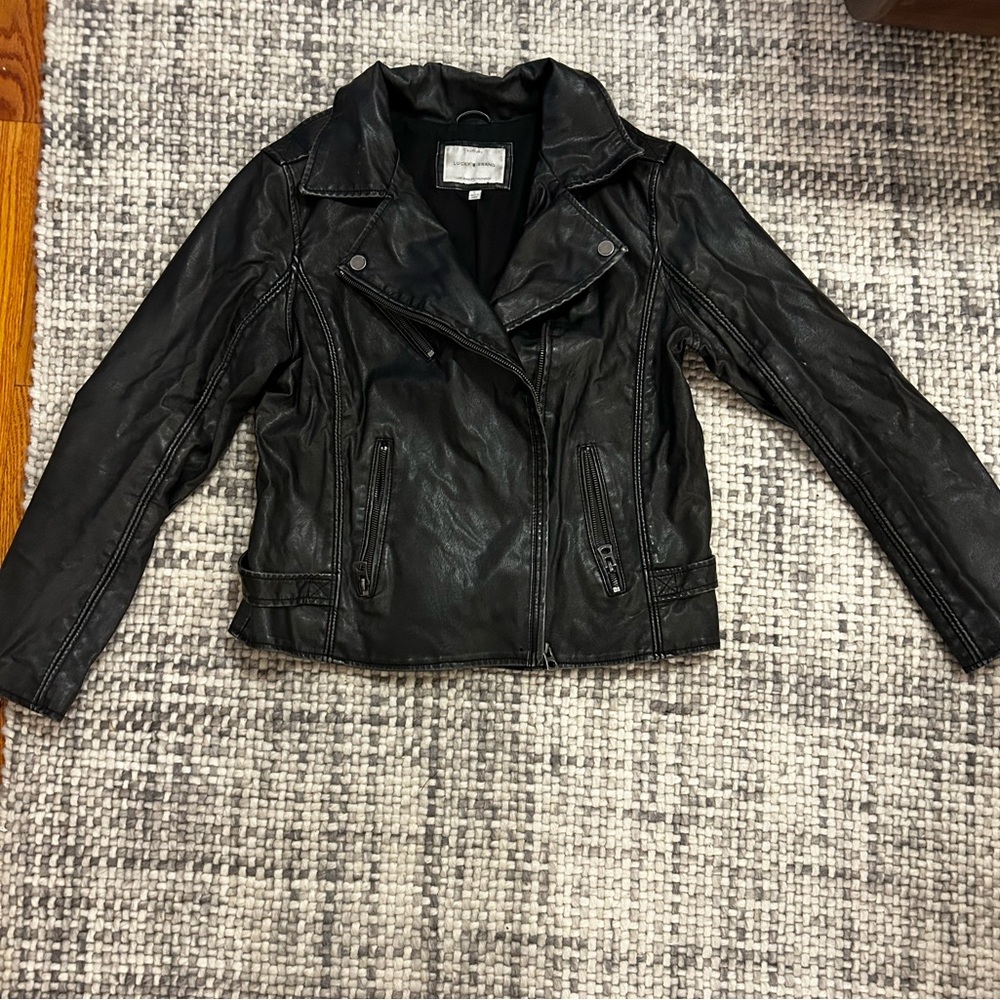COPY - Vintage Lucky Brand Leather Jacket